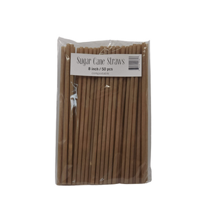 8 Inch Sugar Cane Straws