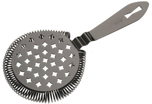 Barfly Classic Hawthorne Strainer - Gun Metal Black