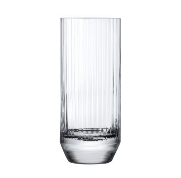 Ribbed Highball Glass - 11.5oz | Born to Shake