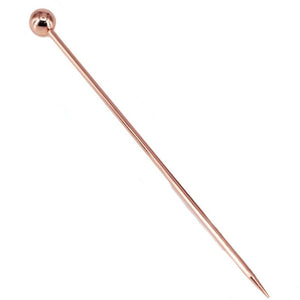 Rose Gold Ball Top Cocktail Pick