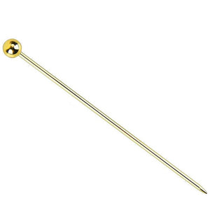 Gold Ball Cocktail Pick