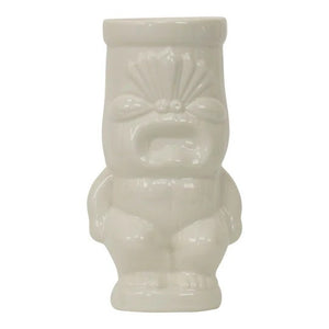 White Cheeky Tiki Mug