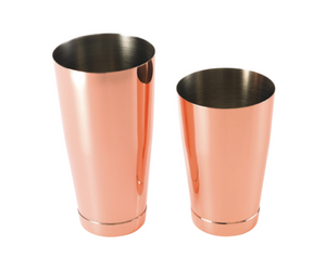 Barfly Shaker Tin Set - Rose Gold