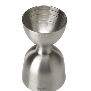 Barfly Straight Rim Bell Jigger - 1oz & 2oz - Stainless Steel